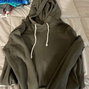 Olive Green Sweater Dress